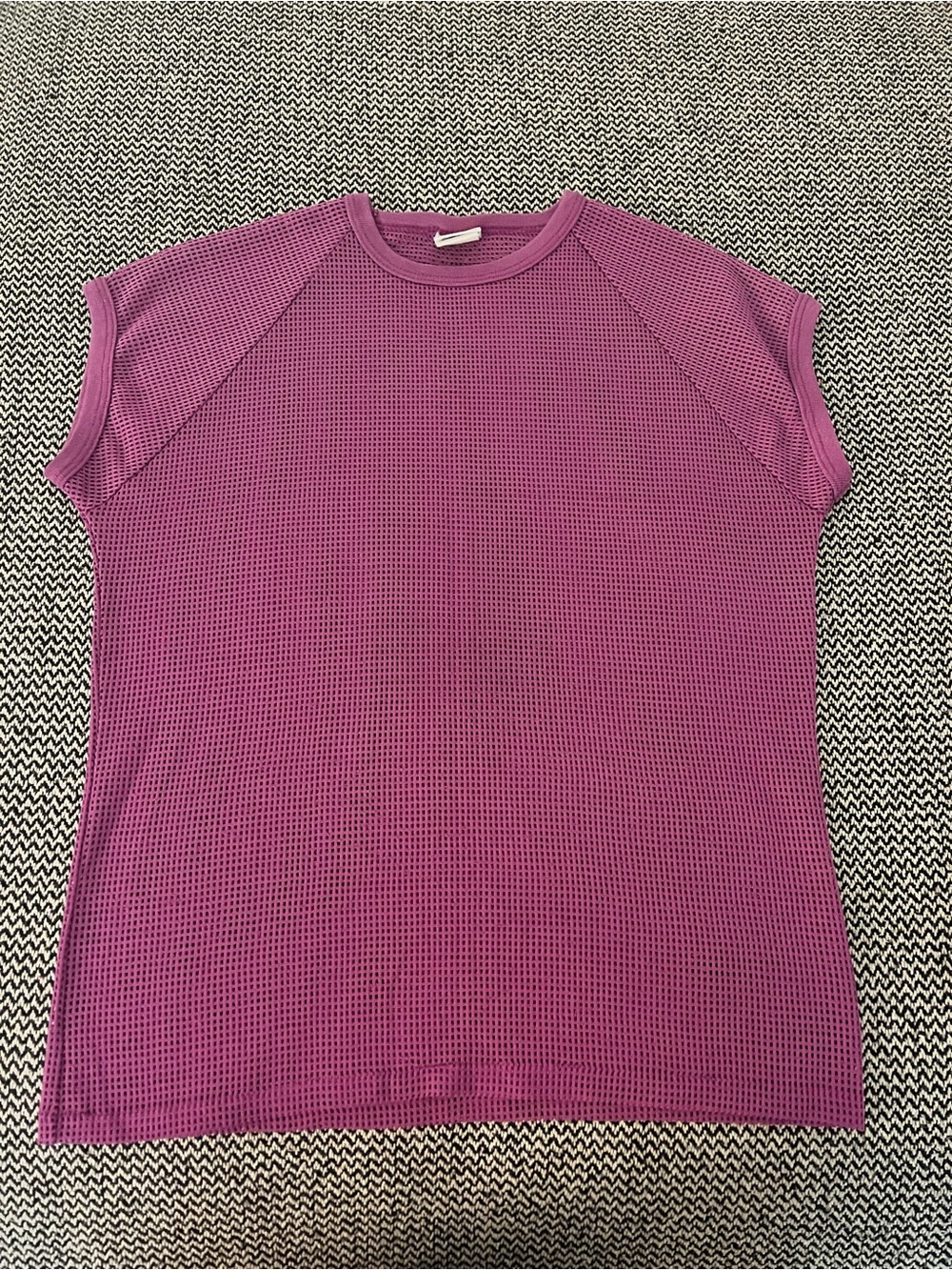 Vintage Cotton Mesh T-shirt